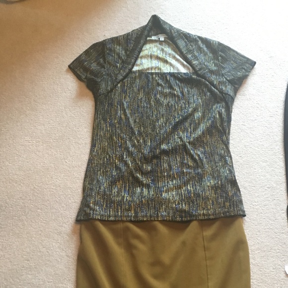 💰 Patterned velvety top - Picture 3 of 6